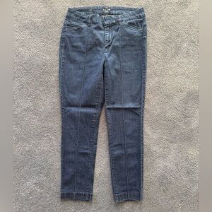 White House Black Market Dark Blue Skinny Trouser  Jeans